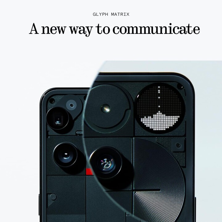 Nothing Phone 3, 16GB + 512GB, cámara triple de 50MP, 6.67 pulgadas de 120 Hz AMOLED, Glyph Matrix, Negro