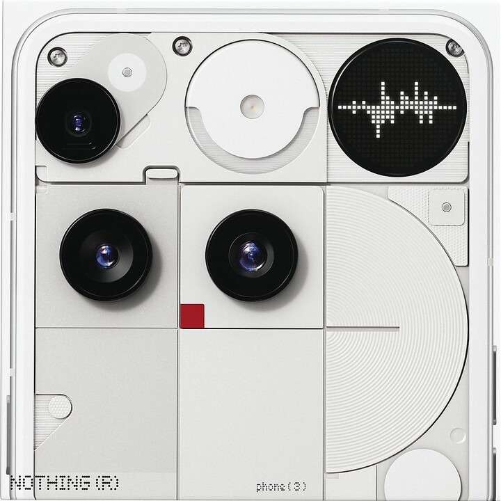 Nothing Phone 3, 16GB + 512GB, 50MP Triple Camera, 6.67 Inch 120Hz AMOLED Display, White