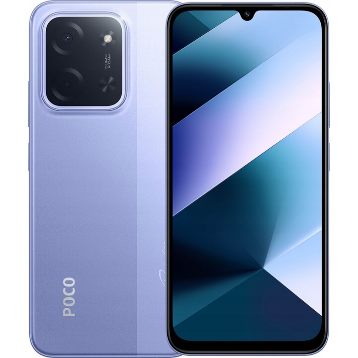Xiaomi POCO C85 6 GB/128 GB, 6,9 Bildschirm, 6000mAh Akku, Dual SIM + MicroSD, NFC, lila