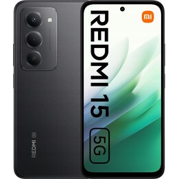 Xiaomi Redmi 15 5G NFC, 4GB RAM 128GB, Dual SIM, 6.90 HD+ 144Hz, 7000 mAh, Midnight Black