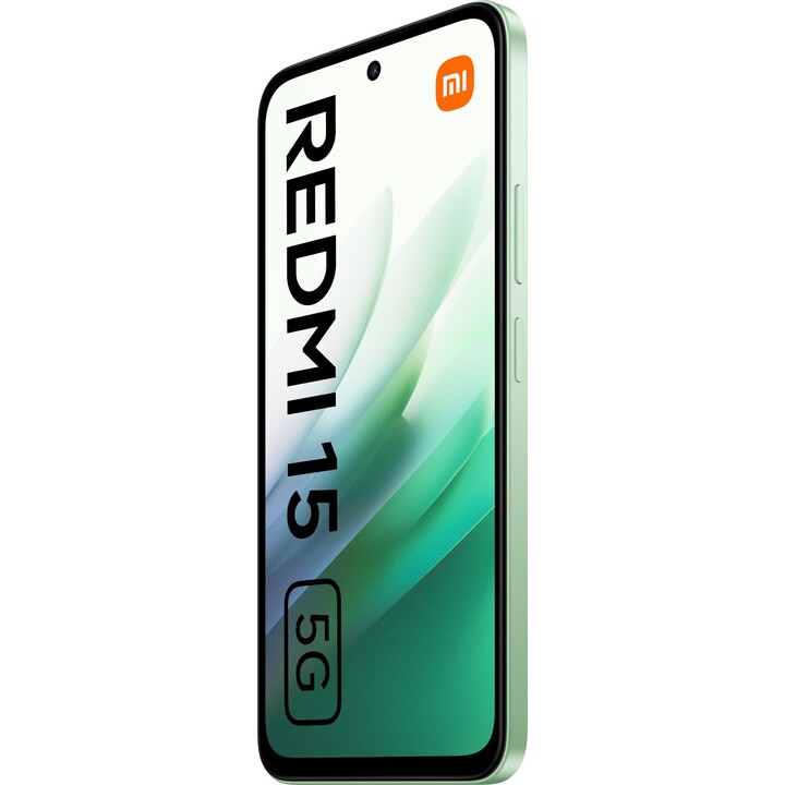 Xiaomi Redmi 15 5G NFC, 4GB de RAM 128GB, Dual SIM, 6,90 HD+ 144Hz, 7000 mAh, verde