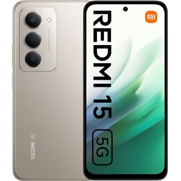 Smartphone Xiaomi Redmi 15 5G NFC, 4 Go de RAM 128 Go, double sim, 6,90 HD + 144Hz, 7000 mAh, Titan Grey