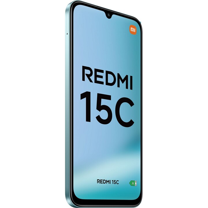 Xiaomi Redmi 15C, 256GB, 8GB RAM, 6.9 HD+, MediaTek Helio G81-Ultra, 6000 mAh, Mint Green