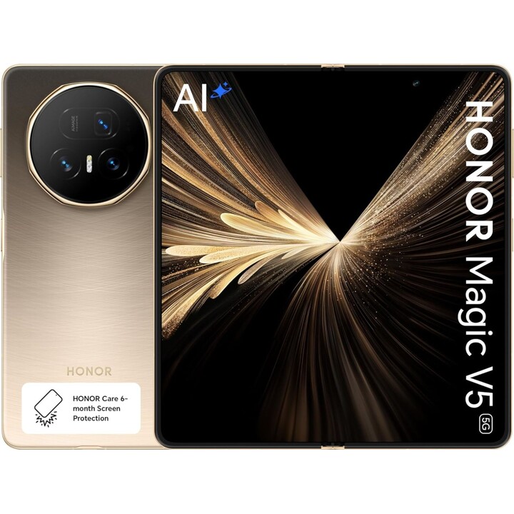 Honor Magic V5 5G, 16GB 512GB, 7.95 OLED, 5820mAh, Gold