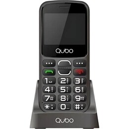Teléfono Móvil Qubo X-230BKC 4G para Personas Mayores/ Negro