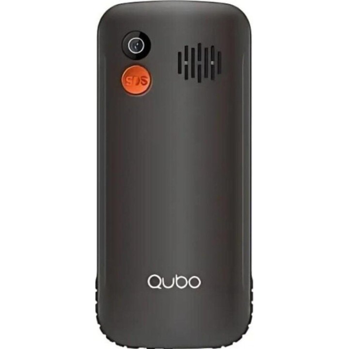 Teléfono Móvil Qubo X-230BKC 4G para Personas Mayores/ Negro