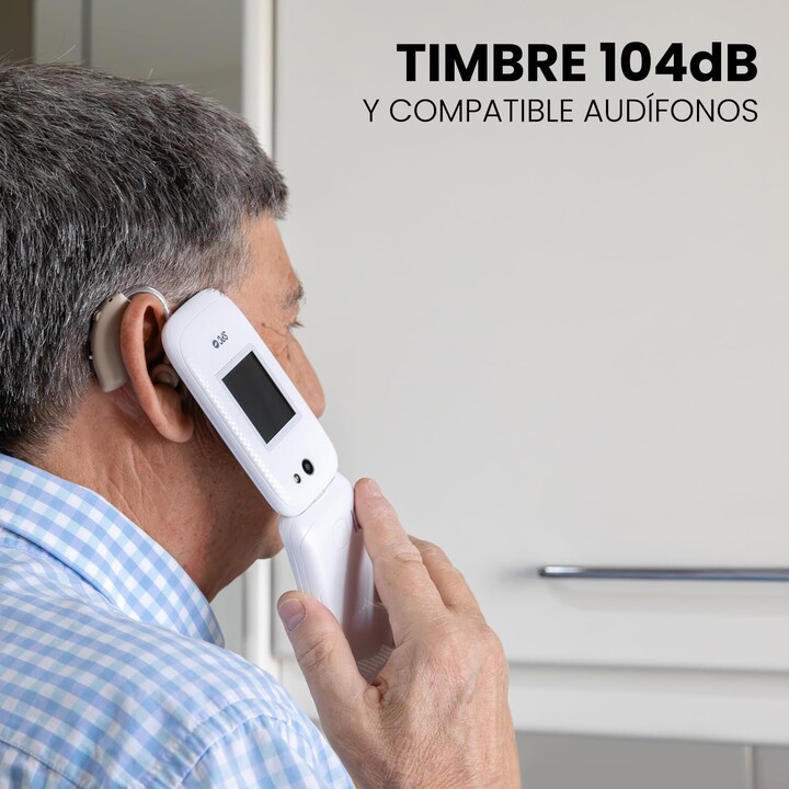 Teléfono Móvil SPC Harmony 2 4G para Personas Mayores/ Negro