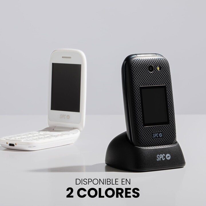 Teléfono Móvil SPC Harmony 2 4G para Personas Mayores/ Negro
