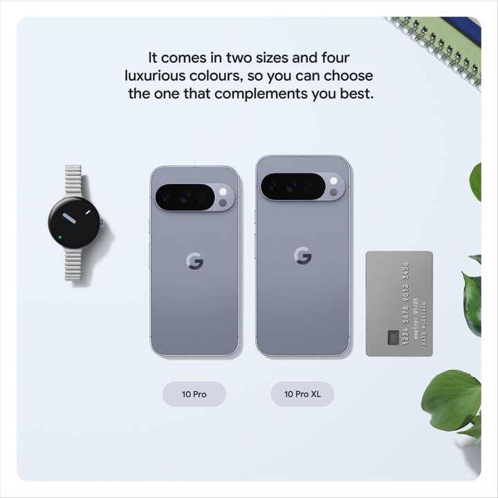 Google Pixel 10 Pro XL 5G, 16GB 256GB, 6.8 Inch OLED, Gemini IA, 4970mAh, Obsidian Black