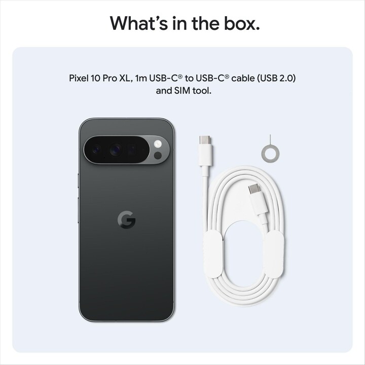 Google Pixel 10 Pro XL 5G, 16GB 256GB, 6.8 Inch OLED, Gemini IA, 4970mAh, Obsidian Black