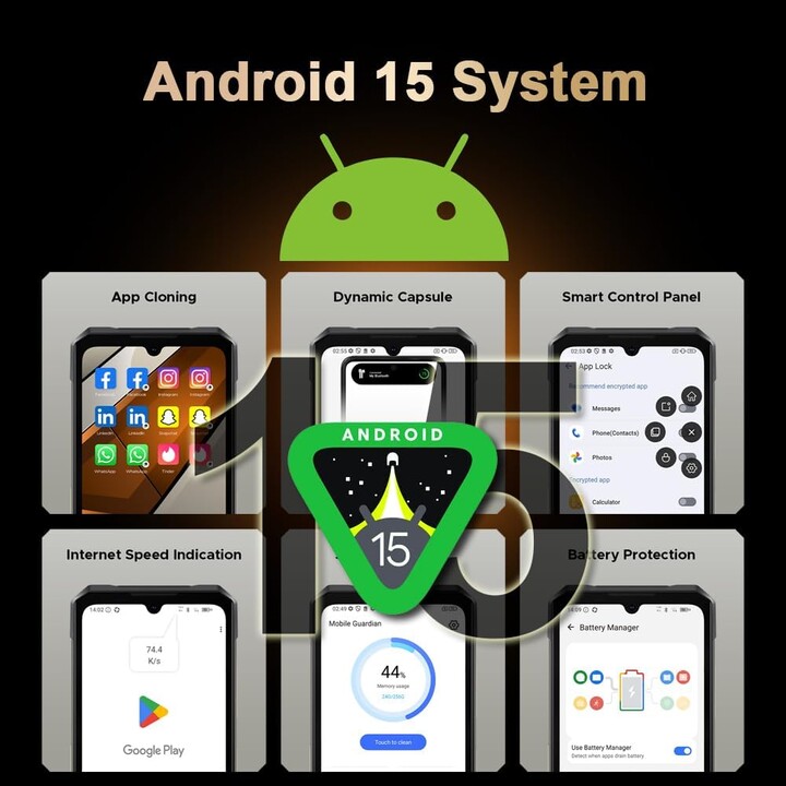 Doogee S200 Max 5G 16GB/512GB Negro