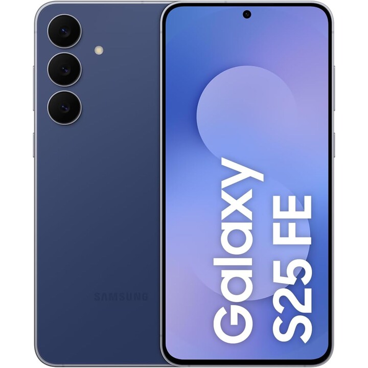 Samsung Galaxy S25 FE, 8GB RAM 256GB, with Galaxy AI, 6.7 Inch FHD Display, 50MP, 4900mAh, dark blue