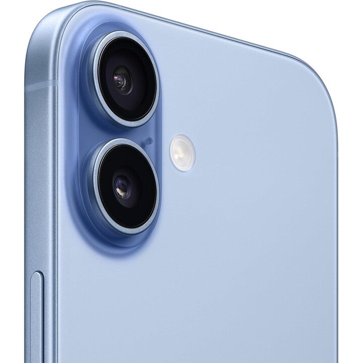 Apple iPhone 17 256GB, 5G mobile phone with Apple Intelligence, camera control, A19 chip, Mist Blue