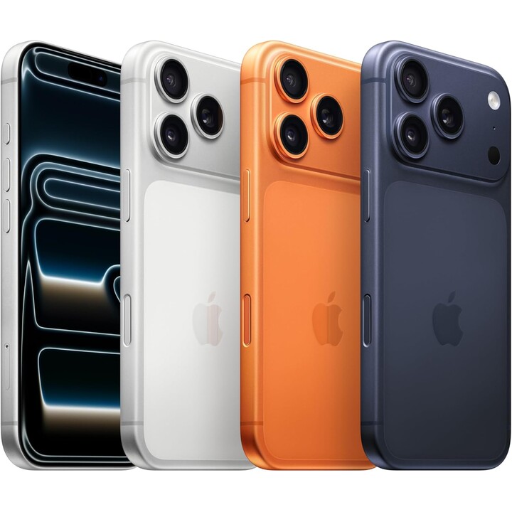 Apple iPhone 17 Pro 256GB, telefono cellulare 5G con Apple Intelligence, Controllo della fotocamera, A19 Pro Chip, Cosmic Orange