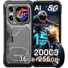Blackview XPLORE 1 5G, 120Hz, 55W, Dual Sim, 12GB 256GB, Black Rugged