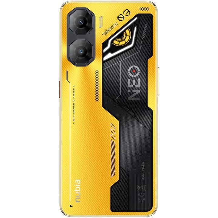 Nubia Neo 3 5G, 6.8 pantalla, 5200 mAh, 33W, 8GB 256GB, oro