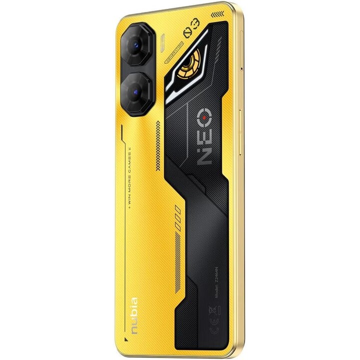 Nubia Neo 3 5G, 6.8 pantalla, 5200 mAh, 33W, 8GB 256GB, oro