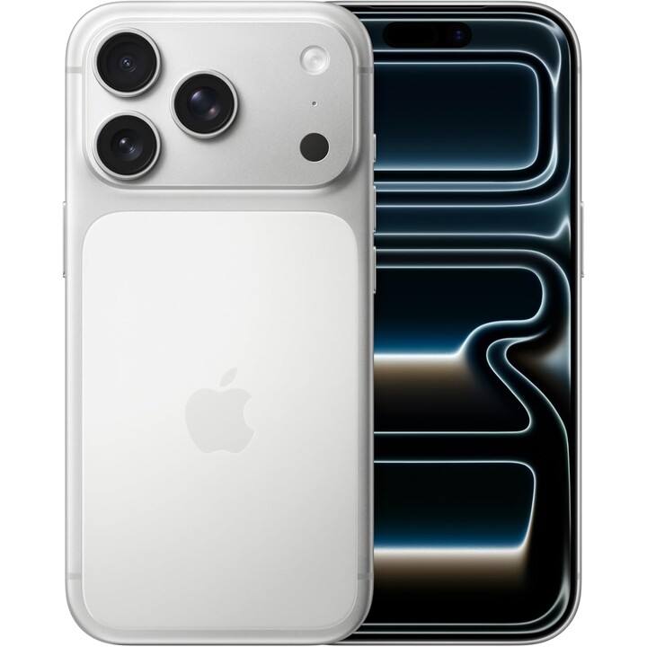 Apple iPhone 17 Pro 1TB, 5G mobile phone with Apple Intelligence, camera control, A19 Pro chip, Silver