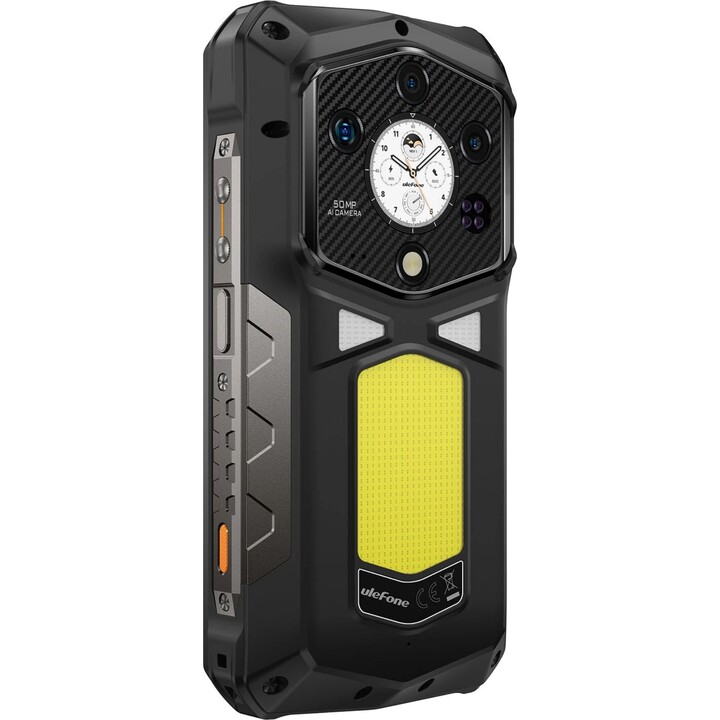 Ulefone Armor 29 Pro 5G, 16 Go 512 Go, 6,67 écran, 21200 mAh, 120W, noir
