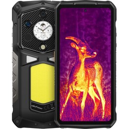 Smartphone UleFone -Rüstung 29 Pro Thermal 5G, 16GB 512 GB, 6,67 Bildschirm, 21200 mah, 120W, Schwarz