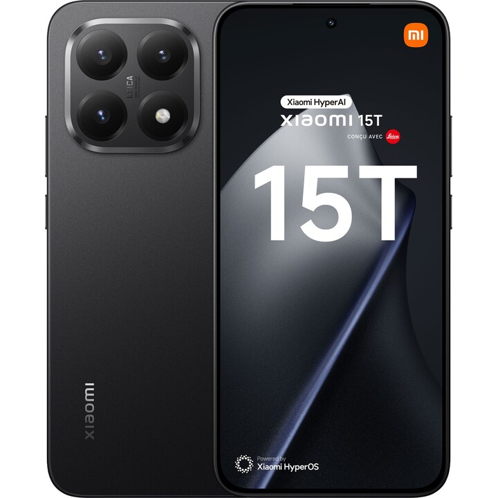 Xiaomi 15T 5G, 12GB 512GB, 6.83 AMOLED, Cámara Leica 50MP, Negro