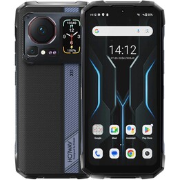 Hotwav Cyber ​​16 Pro, 8GB 512GB, 4G Smartphone resistente, Helio G100, Batería de 6280mAh, negro