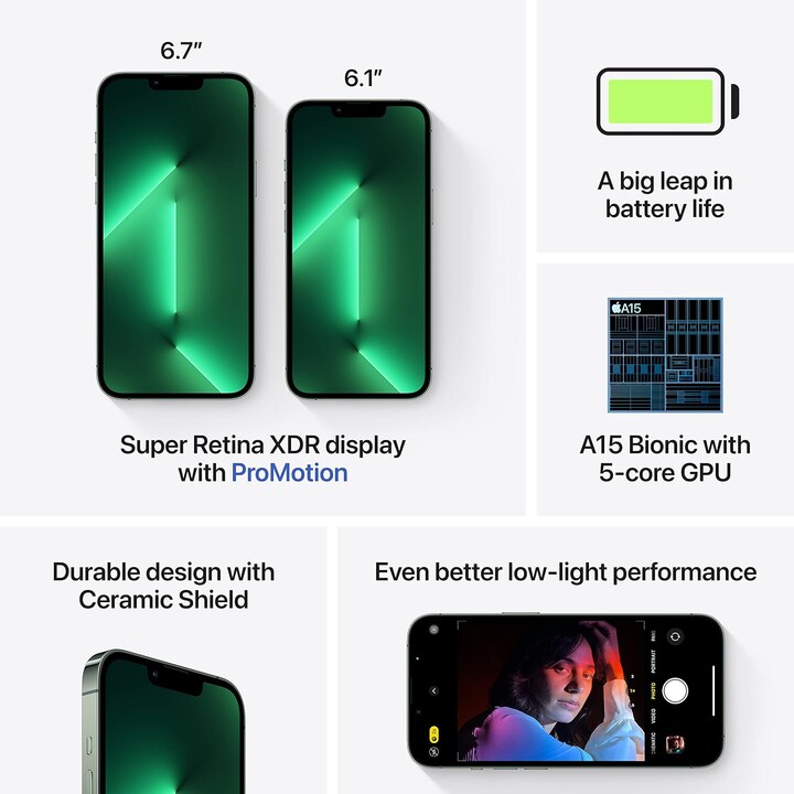 Apple iPhone 13 Pro 256GB Green Refurbished