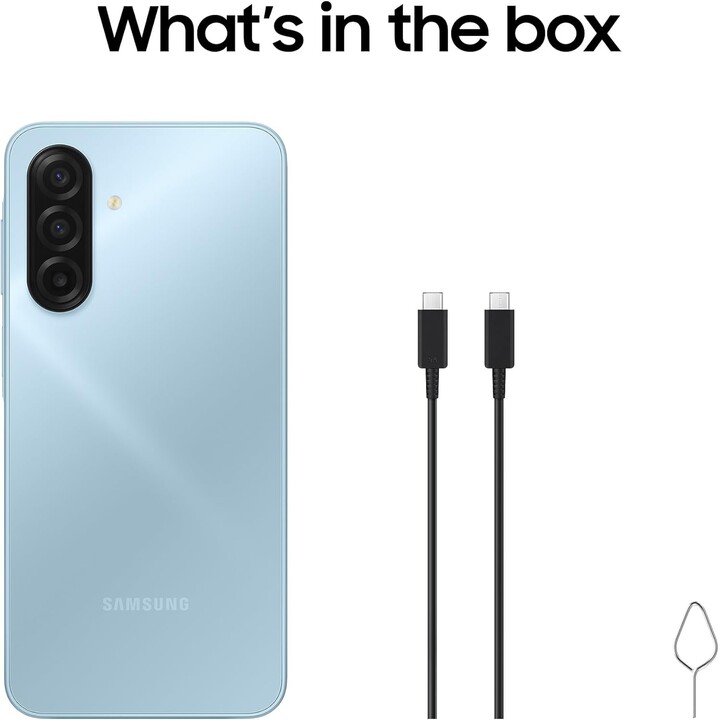 Samsung Galaxy A17 4G, 8GB RAM 256GB, AI Smartphone, Slim 7.5mm Frame, 50MP Camera, 5000mAh, Light Blue