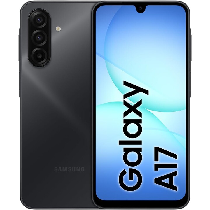 Samsung Galaxy A17 4G, 8GB di RAM 256 GB, smartphone AI, cornice Slim 7,5 mm, fotocamera da 50 MP, 5000MAH, nero