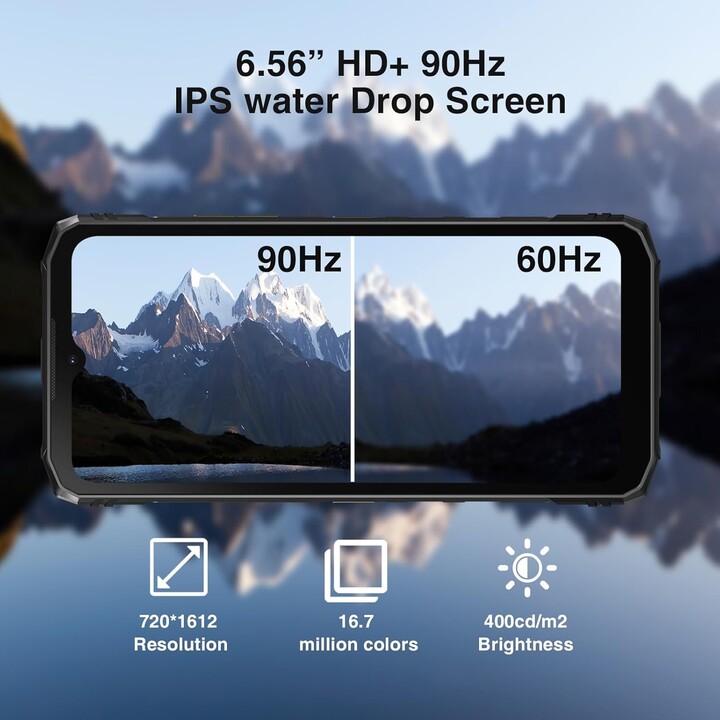 Doogee Blade 10 Pro Energy, 6GB 256GB, Unisoc T7250, 6150mAh, 18W, Black