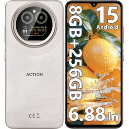 IIIF150 Action A5 Pro, 3GB 256GB, Unisoc T603, 5100mAh, 10W, Titanio natural