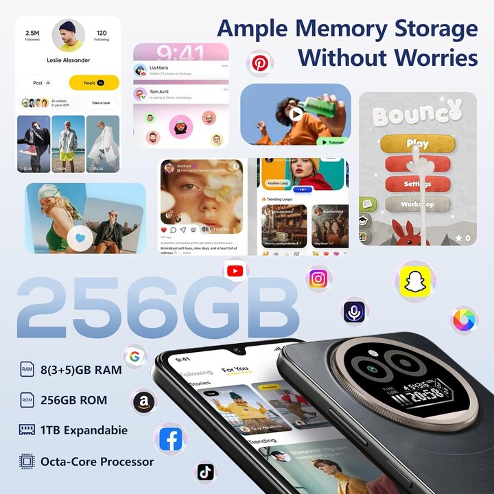 IIIF150 Action A5 Pro, 3GB 256GB, Unisoc T603, 5100mAh, 10W, Titanio natural