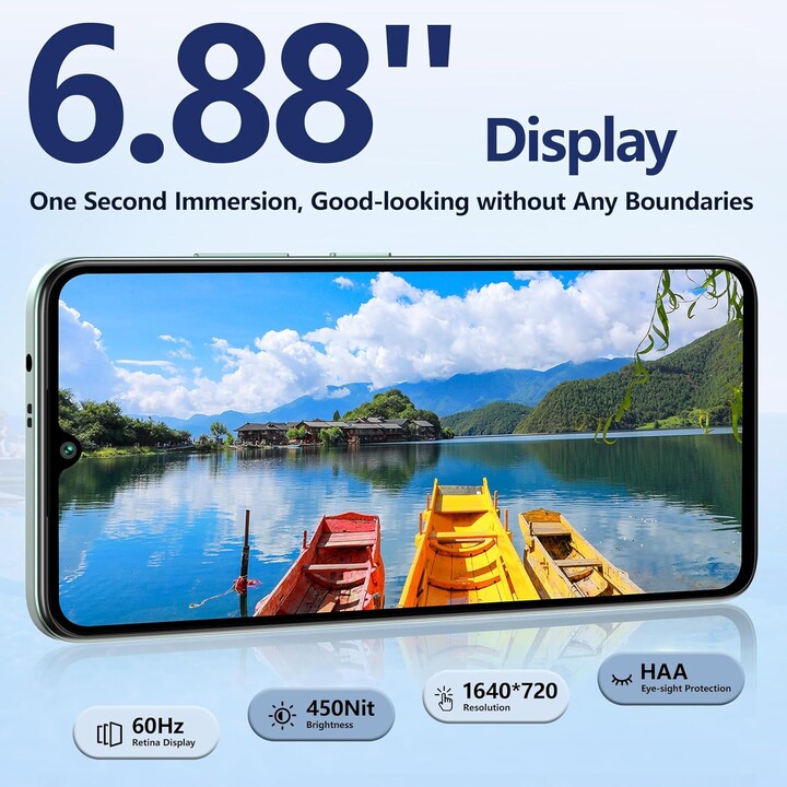 IIIF150 Action A5 Pro, 3GB 256GB, Unisoc T603, 5100mAh, 10W, Titanio natural