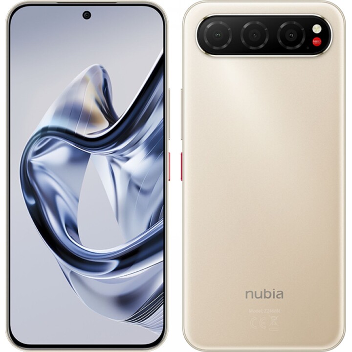 ZTE Nubia Air 5G, 8GB/256GB, pantalla AMOLED de 6.78 pulgadas FHD+, 20MP/50MP, oro