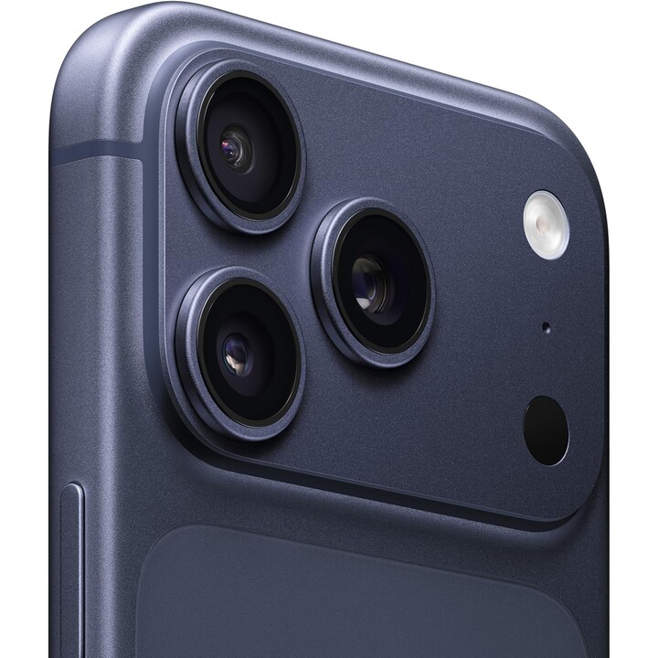 Apple iPhone 17 Pro Max 1 To, téléphone portable 5G avec Apple Intelligence, contrôle de l'appareil photo, puce A19 Pro, Deep Bl