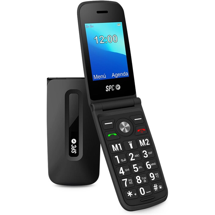 SPC Titan 2 Senior Mobile Phone Black