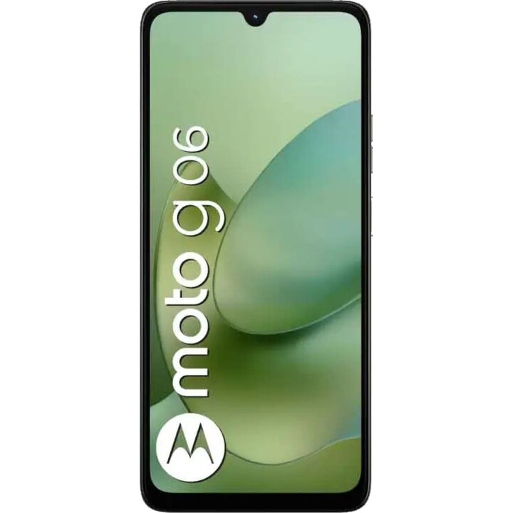 Motorola Moto G06, 4GB 256GB, 6.88 inches screen, 5200mAh, Tendril Green