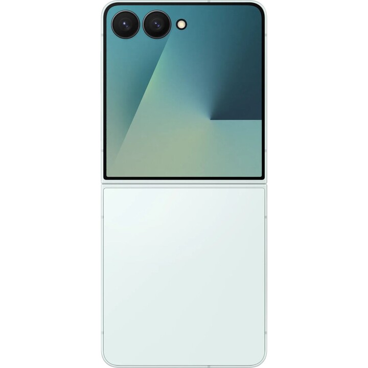 Samsung Galaxy Z Flip7 5G, 12GB 256GB, AI Phone, Large Cover Screen, 50MP Camera, 4300mAh, Mint