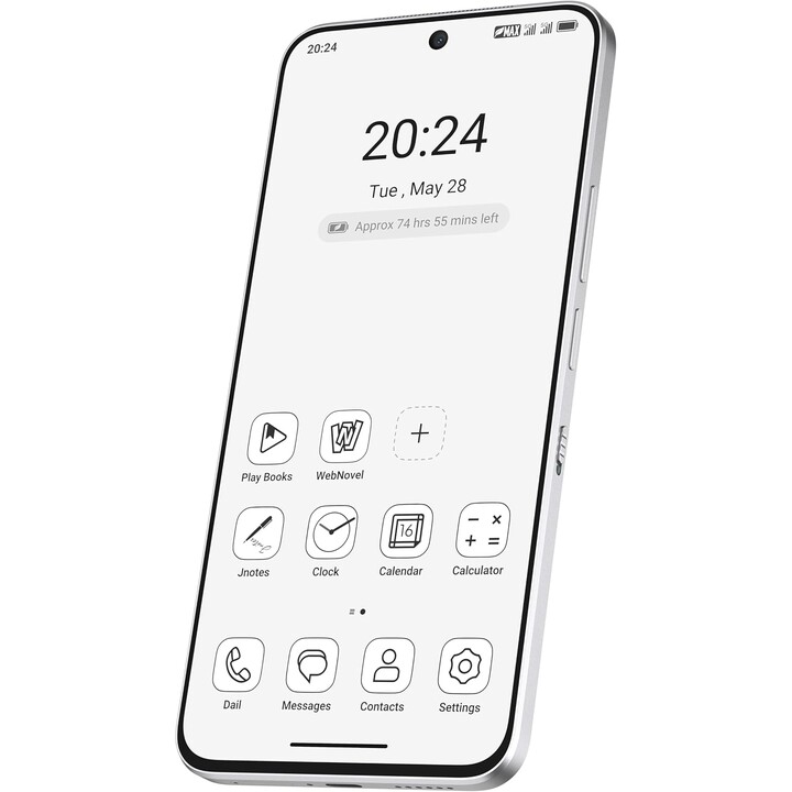 TCL NXTPAPER 60 Ultra 5G, 7.2 FullHD+ 120Hz, 50MP, blanc