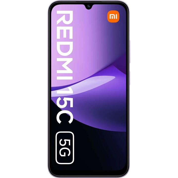 Xiaomi Redmi 15C, 128GB, 4GB RAM, 6.9 HD+, MediaTek Helio G81-Ultra, 6000 mAh, Viola