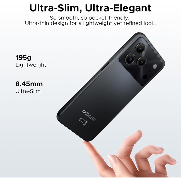 Doogee Note 56, 3GB 64GB, 6.56 IPS HD+, 6150 mAh, Negro