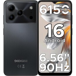 Doogee Note 56 Pro, 4GB 128GB, 6.56 IPS HD+, 6150mAh, Black