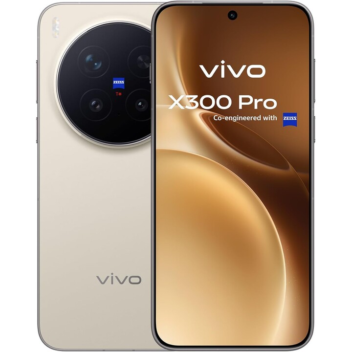 Vivo X300 Pro 5G, 16GB 512 GB, schermo AMOLED da 6,78, marrone