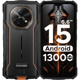 Doogee Fire 5, 3GB 64GB, 6.6 LCD IPS HD+, 13000mAh, Naranja