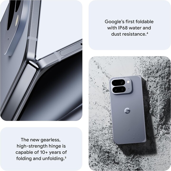 Google Pixel 10 Pro Fold 5G 16GB 256GB Dual Sim Moonstone