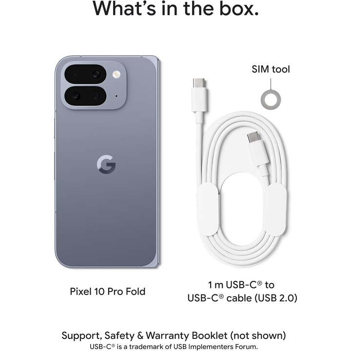Google Pixel 10 Pro Fold 5G 16GB 256GB Dual Sim Moonstone