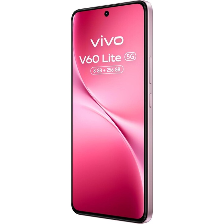 Vivo V60 Lite 5G, 12GB 512GB, 6.77 AMOLED 120Hz, 6500mAh 90W fast charging, Pink