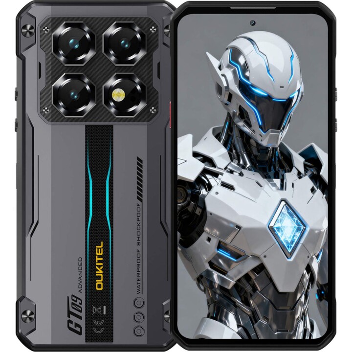 Oukitel WP60 5G, 16 Go 512 Go, 7,2 LCD IPS HD+, 10 000 mAh, noir