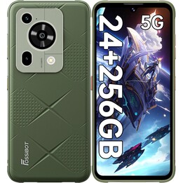 Smartphone Fossibot F112 Pro 5G, 8GB 256GB, 6,88 LCD IPS HD+, 7150mAh, Grün