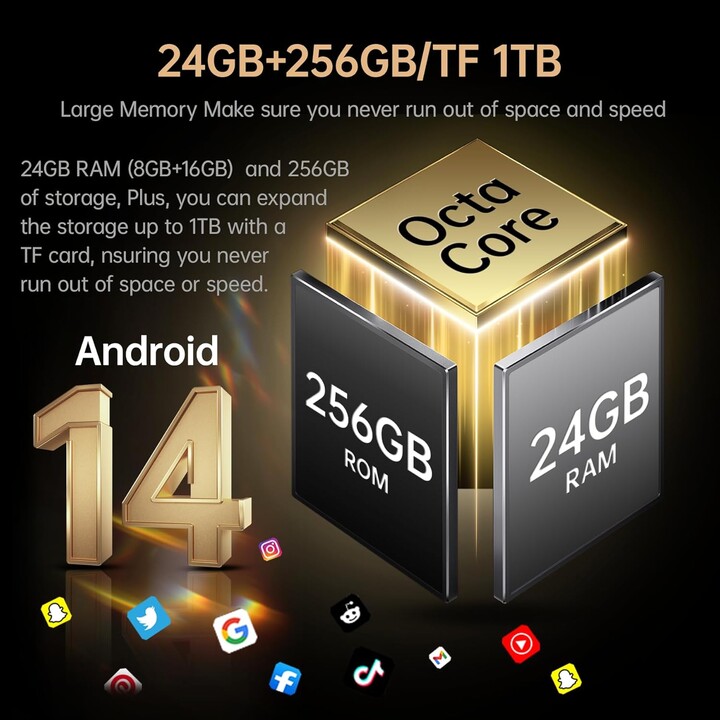 Fossibot F112 Pro 5G, 8GB 256GB, 6.88 LCD IPS HD+, 7150mAh, Verde